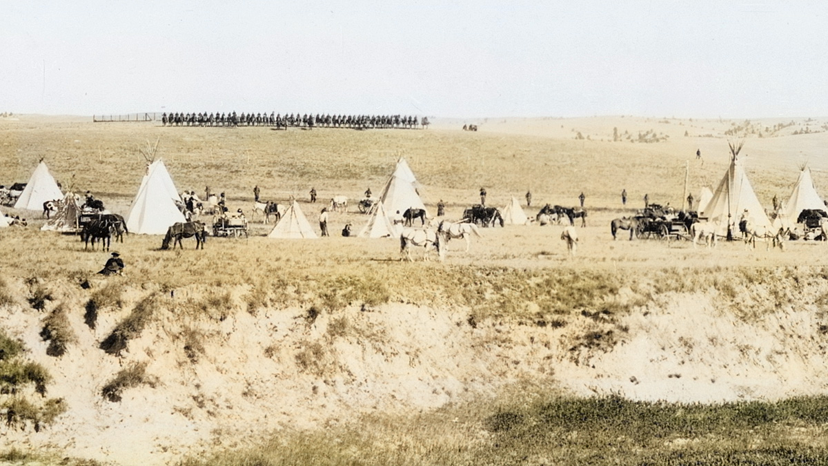 Dzień przed bitwą pod wounded Knee