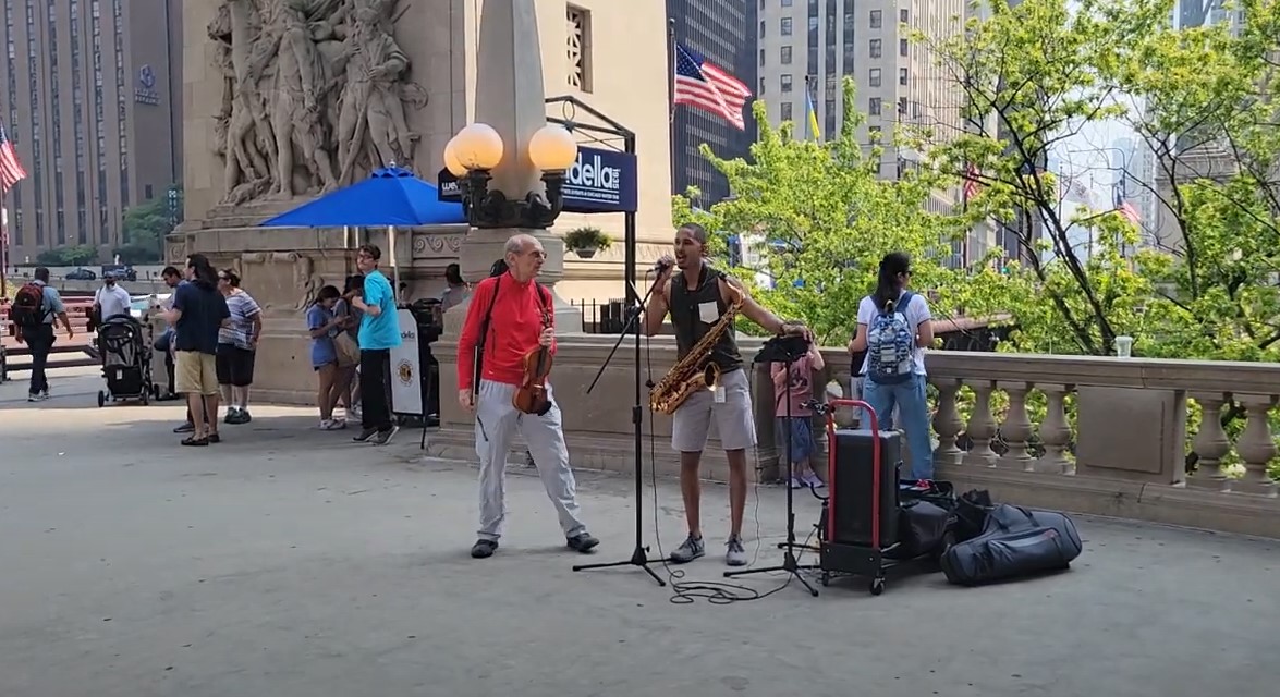 Chicago street artist